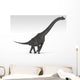 Brachiosaurus Dinosaur White Wall Decal Design 5