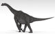 Brachiosaurus Dinosaur White Wall Decal Design 4