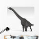 Brachiosaurus Dinosaur White Wall Decal Design 3
