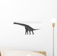 Brachiosaurus Dinosaur White Wall Decal Design 2