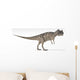 Ceratosaurus Dinosaur White Wall Decal Design 4