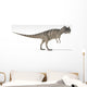 Ceratosaurus Dinosaur White Wall Decal Design 4
