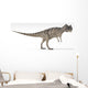 Ceratosaurus Dinosaur White Wall Decal Design 4