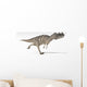 Ceratosaurus Dinosaur White Wall Decal Design 3