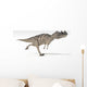 Ceratosaurus Dinosaur White Wall Decal Design 3