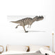 Ceratosaurus Dinosaur White Wall Decal Design 3
