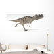 Ceratosaurus Dinosaur White Wall Decal Design 3