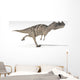 Ceratosaurus Dinosaur White Wall Decal Design 3