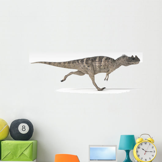 Ceratosaurus Dinosaur White Wall Decal Design 2