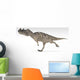 Ceratosaurus Dinosaur White Wall Decal Design 1