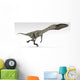 Coelophysis Dinosaur White Wall Decal Design 4