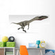 Coelophysis Dinosaur White Wall Decal Design 4