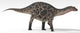 Dicraeosaurus Dinosaur White Wall Decal Design 2