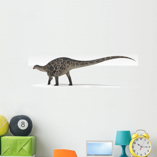 Dicraeosaurus Dinosaur White Wall Decal Design 1
