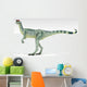Dilophosaurus Dinosaur White Wall Decal Design 2