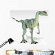 Dilophosaurus Dinosaur White Wall Decal Design 1