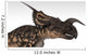 Einiosaurus Dinosaur White Wall Decal Design 5