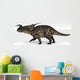 Einiosaurus Dinosaur White Wall Decal Design 4