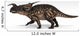Einiosaurus Dinosaur White Wall Decal Design 4