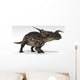 Einiosaurus Dinosaur White Wall Decal Design 3