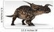 Einiosaurus Dinosaur White Wall Decal Design 3