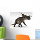 Einiosaurus Dinosaur White Wall Decal Design 1