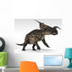 Einiosaurus Dinosaur White Wall Decal Design 1