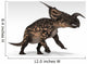 Einiosaurus Dinosaur White Wall Decal Design 1