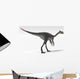 Gigantoraptor Dinosaur White Wall Decal Design 7