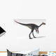 Gigantoraptor Dinosaur White Wall Decal Design 7