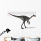 Gigantoraptor Dinosaur White Wall Decal Design 7