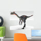 Gigantoraptor Dinosaur White Wall Decal Design 6