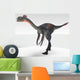 Gigantoraptor Dinosaur White Wall Decal Design 6