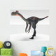 Gigantoraptor Dinosaur White Wall Decal Design 6