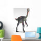 Gigantoraptor Dinosaur White Wall Decal Design 5