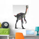 Gigantoraptor Dinosaur White Wall Decal Design 5