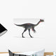 Gigantoraptor Dinosaur White Wall Decal Design 4