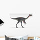 Gigantoraptor Dinosaur White Wall Decal Design 4