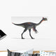 Gigantoraptor Dinosaur White Wall Decal Design 4