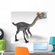 Gigantoraptor Dinosaur White Wall Decal Design 3
