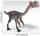 Gigantoraptor Dinosaur White Wall Decal Design 3