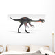 Gigantoraptor Dinosaur White Wall Decal Design 1