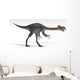 Gigantoraptor Dinosaur White Wall Decal Design 1