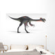 Gigantoraptor Dinosaur White Wall Decal Design 1