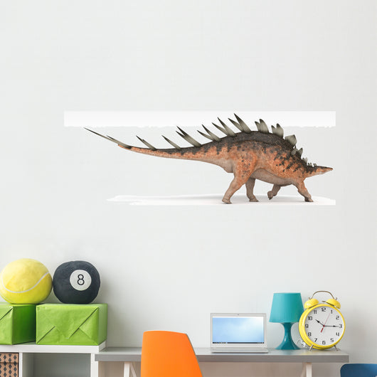 Kentrosaurus Dinosaur White Wall Decal Design 3