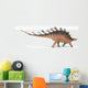 Kentrosaurus Dinosaur White Wall Decal Design 3