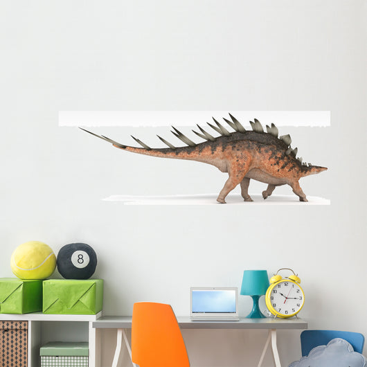 Kentrosaurus Dinosaur White Wall Decal Design 3