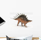 Kentrosaurus Dinosaur White Wall Decal Design 1