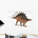 Kentrosaurus Dinosaur White Wall Decal Design 1
