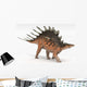 Kentrosaurus Dinosaur White Wall Decal Design 1